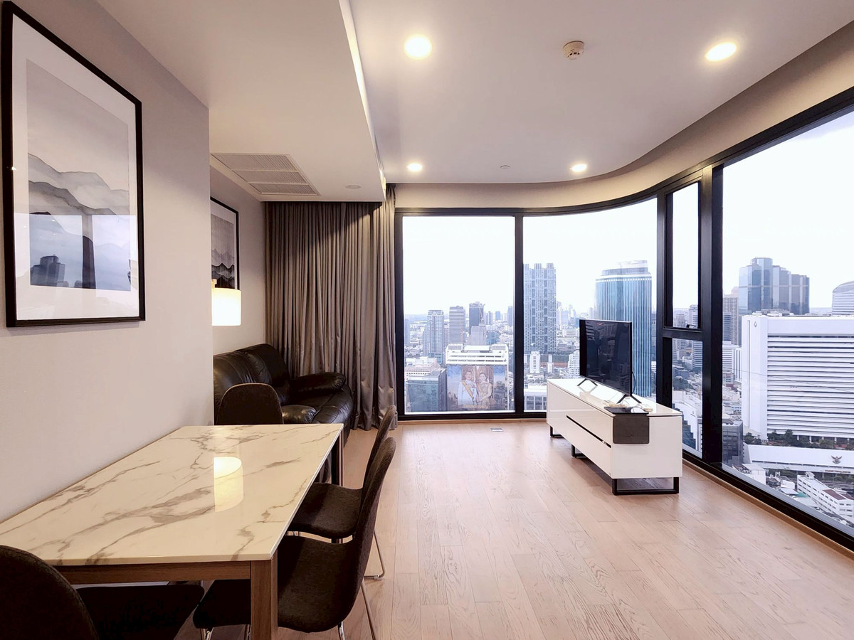 48000 ราคาเช่าพิเศษ 2 ห้องนอน 1 น้ำ โครงการหรู แอชตัน จุฬา-สีลม – รูปที่ 2