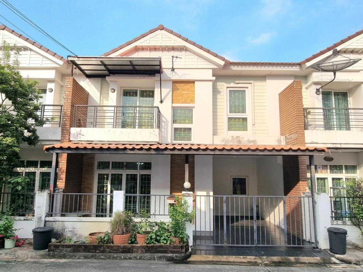 ขายด่วน! พร้อมโอน! ทาวน์เฮ้าส์ 2 ชั้น 21.5 ตร.ว หมู่บ้านทิพย์พิมาน บ้านริมน้ำ /ใกล้ MRT คลองบางไผ่ 850 ม. – รูปที่ 2