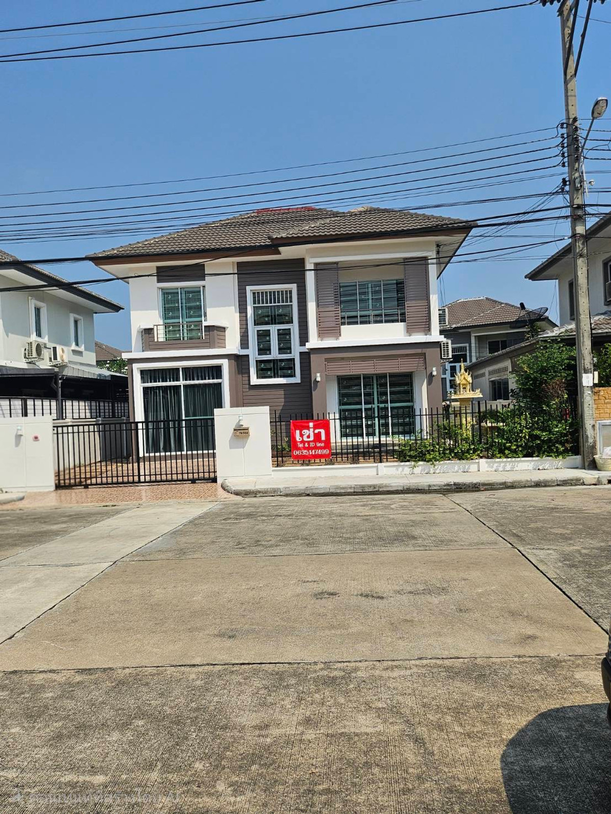 Single house for rent in Bang Yai | Widest backyard in the project, next to the main road | Near Central Westgate & MRT Pruksa Village Scenery 28 Single house for rent in Bang Yai | Widest backyard in the project, next to the main road | Near Central Westgate & MRT Pruksa Village Scenery 28