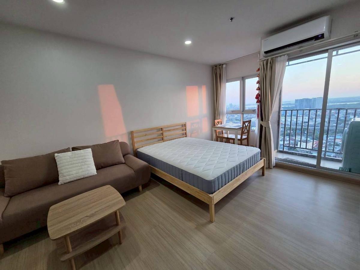  PFD-07797 ให้เช่า Supalai Veranda Sukhumvit 117 (ศุภาลัย เวอเรนด้า สุขุมวิท 117) คอนโดสไตล์รีสอร์ท ใกล้ BTS ปู่เจ้า ห้อง Studio กว้าง 29 ตรม. ราคาคุ้มค่า