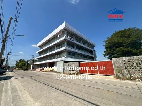 4-story office building, 324 sq m, office building, Soi Thepkunchorn 3, near Iyara Market, Phahon Yothin Road, Khlong Luang Road, Khlong Luang, Pathum Thani.