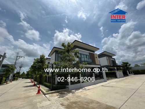 บ้านเดี่ยว 2 ชั้น 50.4 ตร.ว. หมู่บ้านอีโคเฮ้าส์ ปิ่นเกล้า-ศาลายา ซอยวัดส้มเกลี้ยง ถนนบรมราชชนนี ถนนอัจฉริยะพัฒนา ถนนสำเร็จพัฒนา บางกรวย นนทบุรี