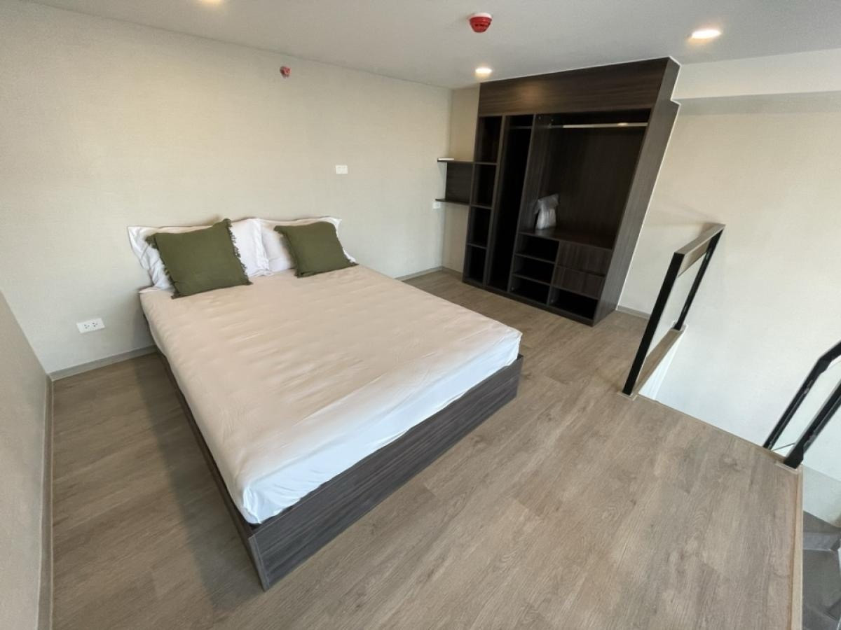 🏬 ขายด่วน🔥ห้องสวยมาก 🏬 The Origin Plug & Play รามอินทรา Duo space (2ชั้น) 1Bed 26+13 sq.m. ตึกD ชั้น8..ห้องใหม่มากก – รูปที่ 3