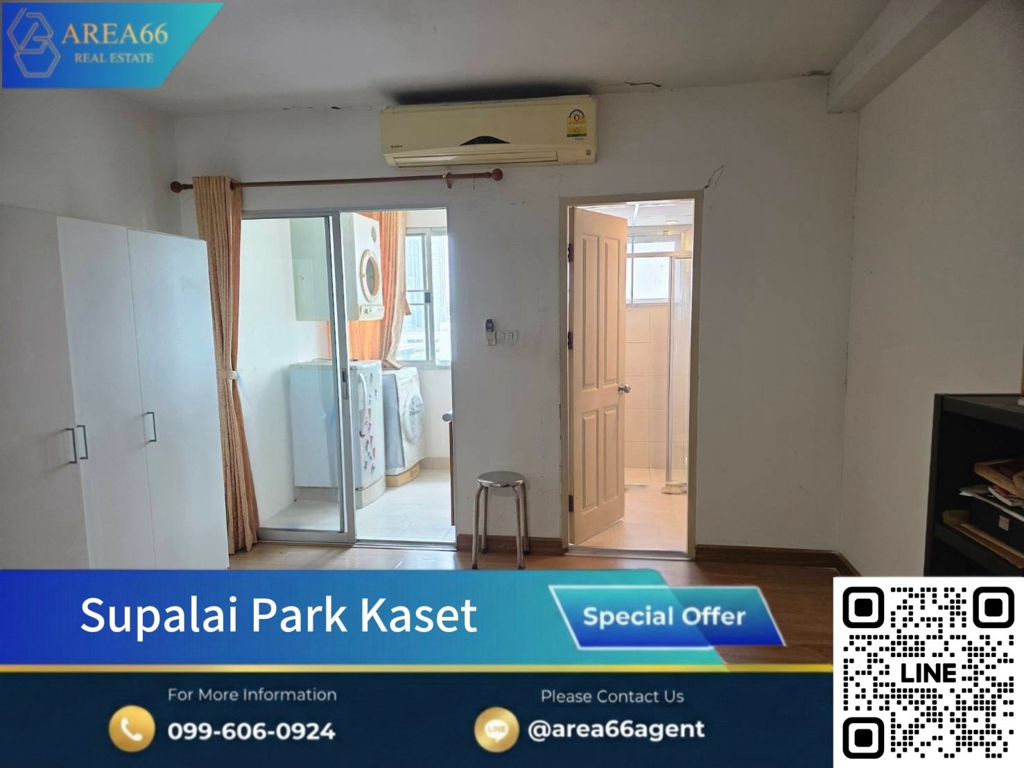 🔥Room ready for sale, very good price‼️| Condo, good location🏠, convenient travel, plus close to Kasetsart University study areas.