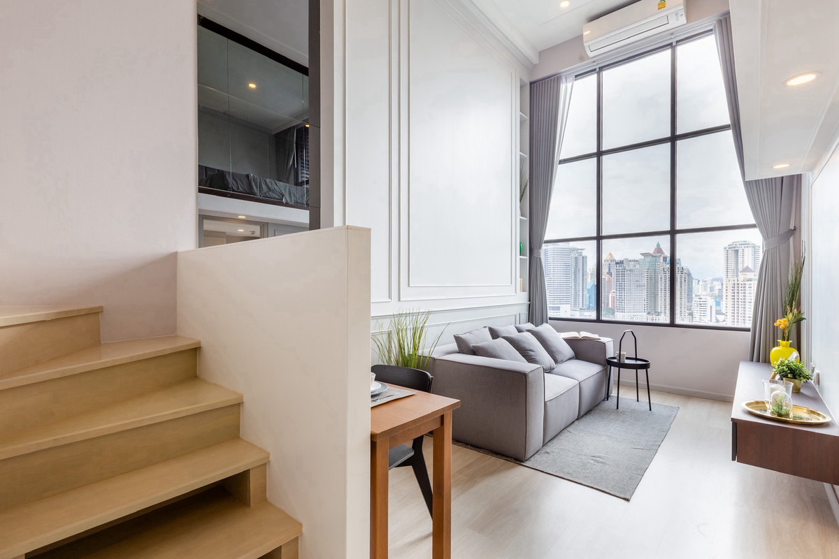 Investment Duplex Condo for Sale at Knightsbridge Prime Sathorn in CBD Location