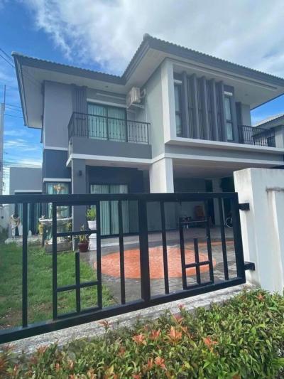 ขายบ้าน  บ้านฟ้ากรีนเนอรี่ ทิวา ปิ่นเกล้า-สาย 5 ห้องมุม หน้ากว้าง บางกระทึก สามพราน นครปฐม CX-142751