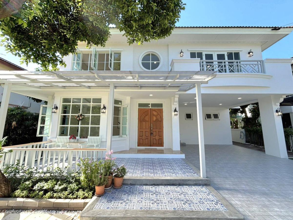 For Sale House , Nantawan Ramintra - Watcharaphon , newly renovated , Tha Raeng , Bang Khen , Bangkok , CX-142269