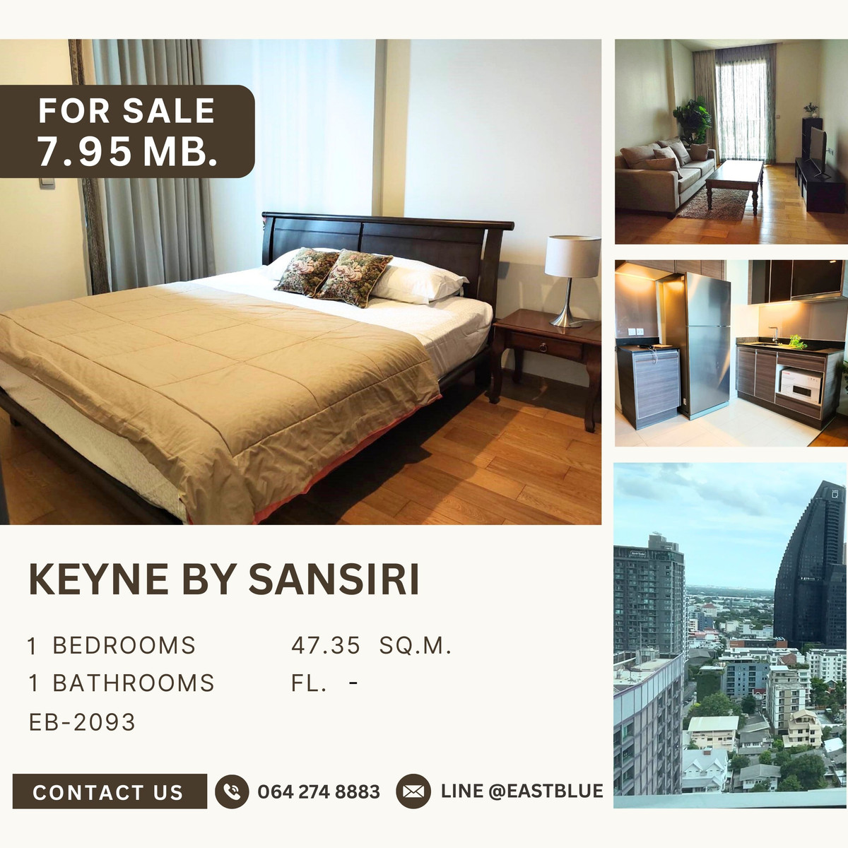 ดีลร้อน รีบขายด่วน! ราคาดีสุด Keyne By Sansiri คอนโดคุณภาพดี ติดบีทีเอสทองหล่อ ห้องสภาพดีมาก วิวโล่งสวย ราคาต่ำกว่าตลาด 20%! ดีลร้อน รีบขายด่วน! ราคาดีสุด Keyne By Sansiri คอนโดคุณภาพดี ติดบีทีเอสทองหล่อ ห้องสภาพดีมาก วิวโล่งสวย ราคาต่ำกว่าตลาด 20%!