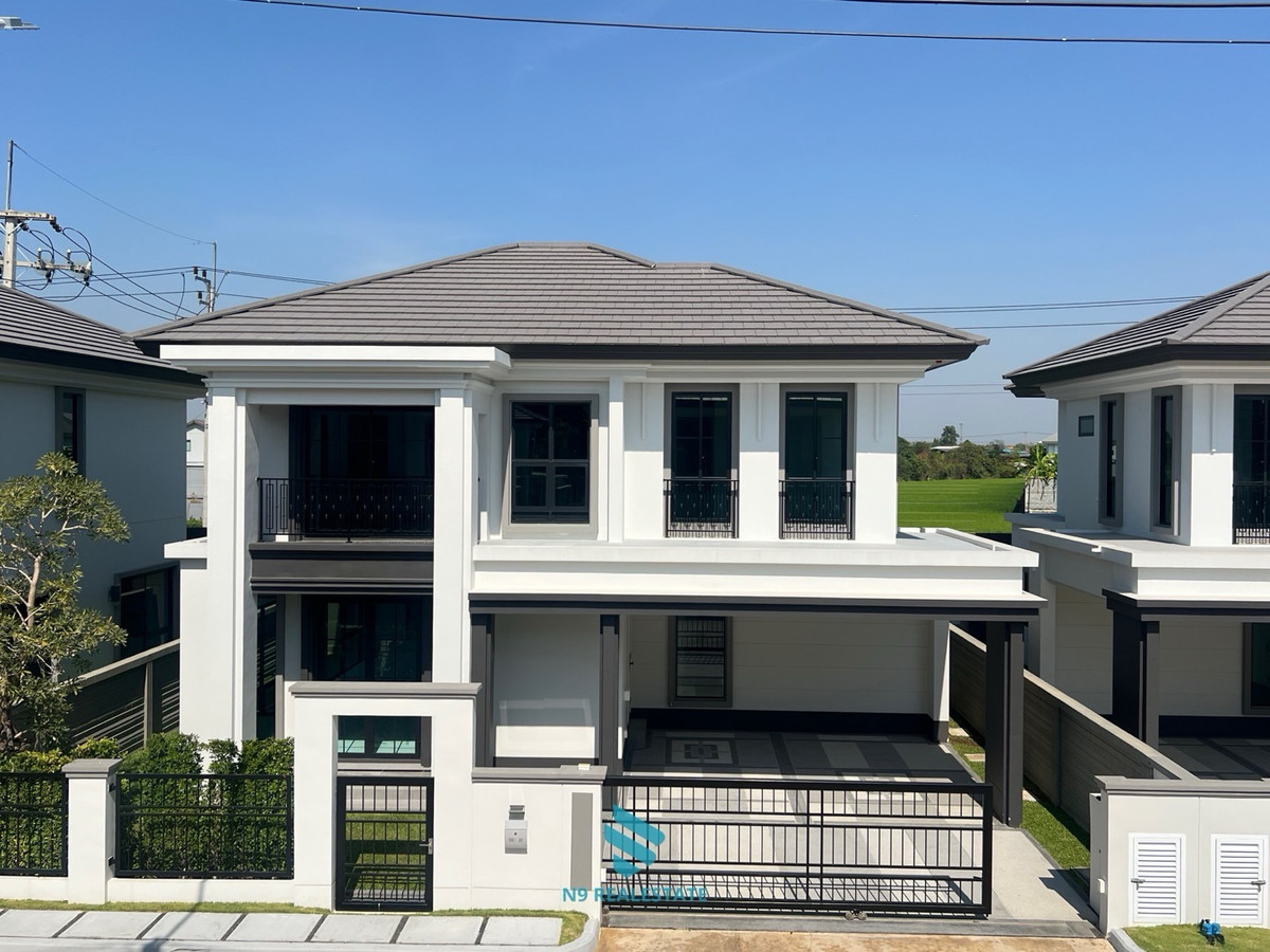 (งบ8.99ล้าน) มีบ้านติดสนามกอล์ฟ เศรษฐสิริ กรุงเทพ-ปทุมธานี2 ใกล้ทางด่วน , วิวสวย , clubhouse สุดหรู 