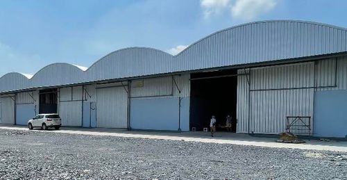 For Rent, 📦 Warehouse with Office📏 Area: 300 sq.m.⛳ Krathum Baen, Samut Sakhon