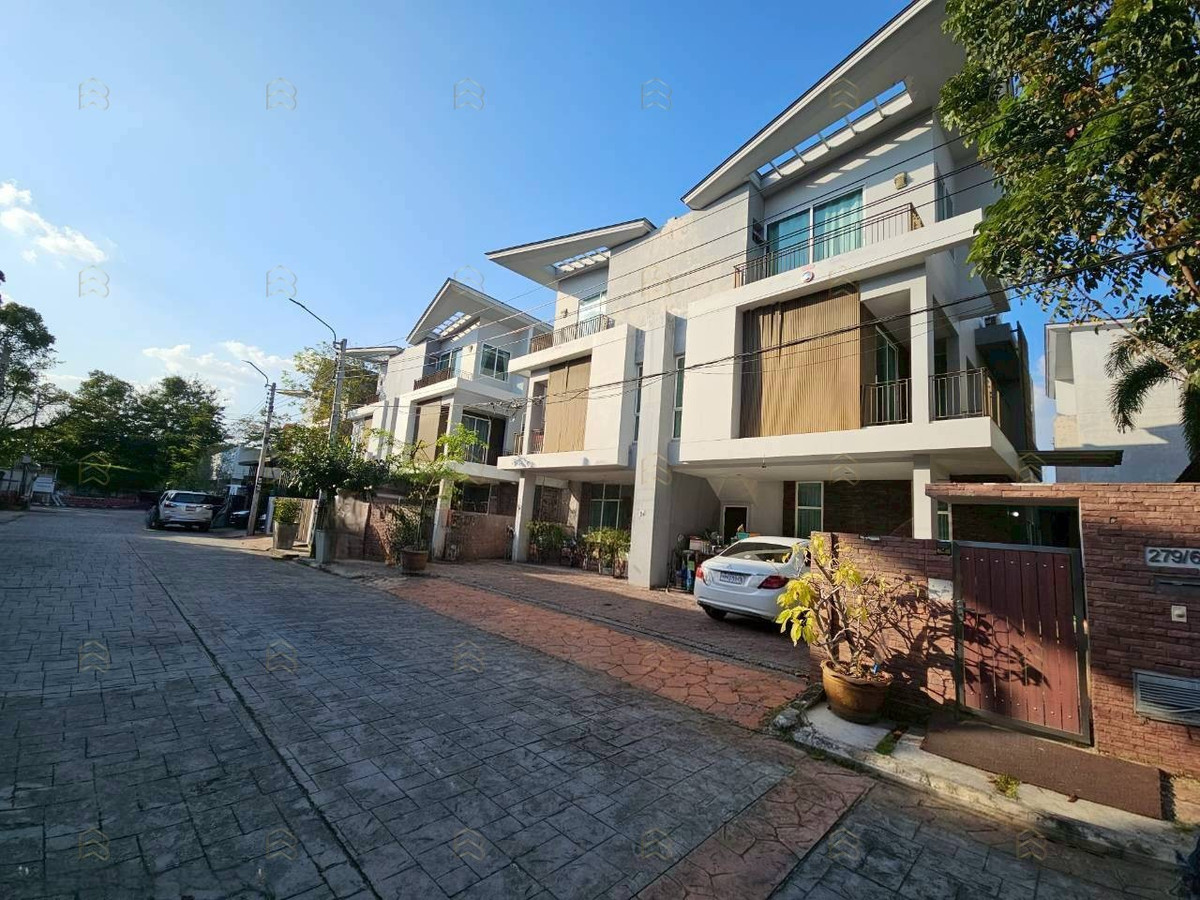 ให้เช่า บ้านแฝด 3 ชั้น  โครงการ Grand I-Design วิภาวดีรังสิต Tel.0999983897 – รูปที่ 2