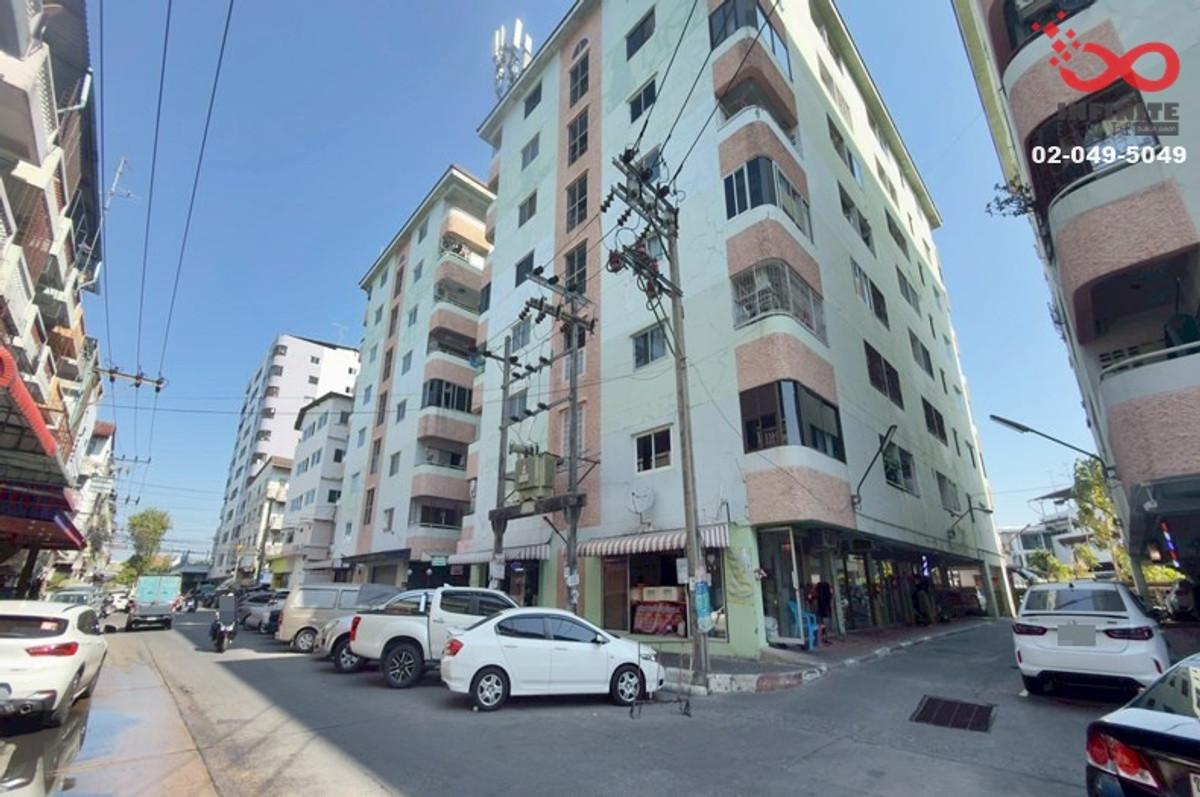 Bang Kapi Grand Condo for sale, 22 sq m, 1st floor, suitable for trading, opening a shop.
