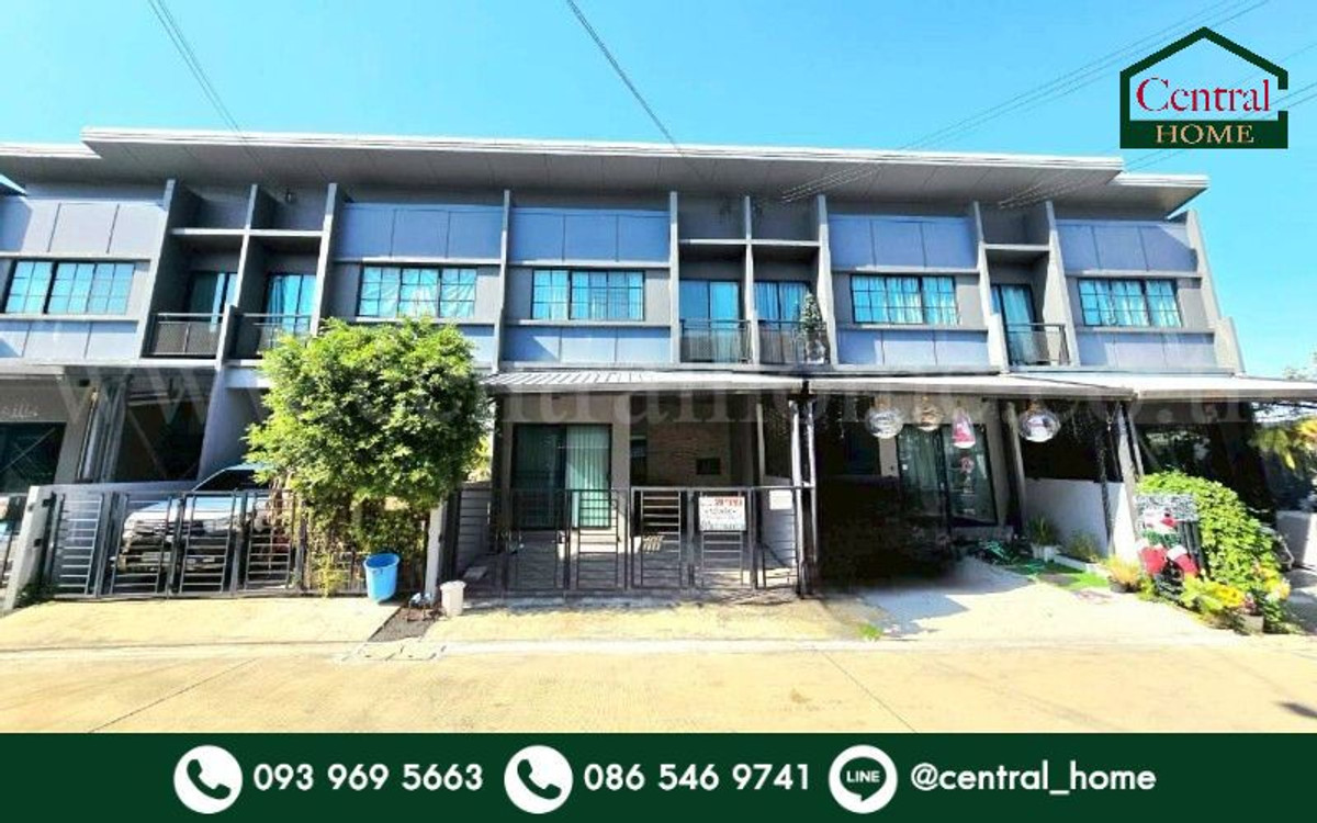 Townhome Siri Place Rangsit, convenient travel, near Bang Phun Expressway.