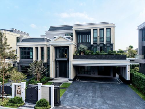 🚀 [Last house] Connoisseur Pattanakarn - 3-story detached house, large land, deep front, most beautiful plot 092-545-6151 (Tim)
