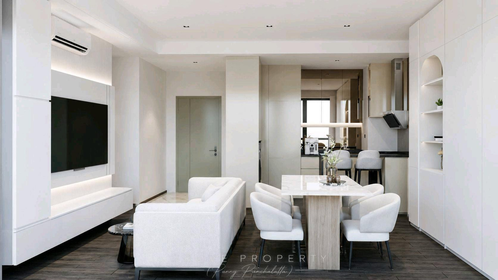 Park Origin Thonglor | For Rent 2 Bed 2 Bath 66.66 SQ.M. High Floor, Fully Furnished | 72,000 THB | 086-929-9929 | LINE: prove.pp – รูปที่ 4