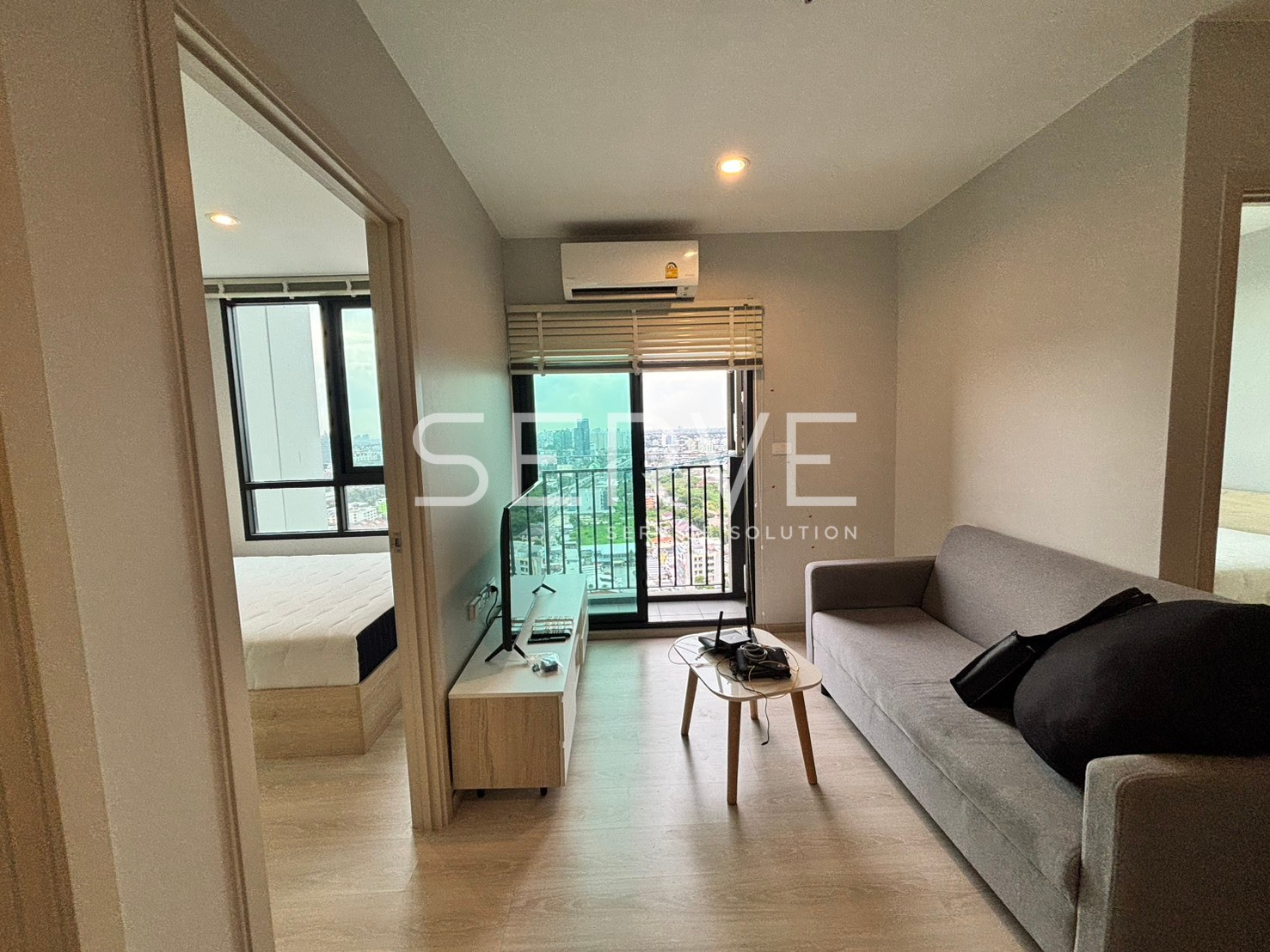 2 Beds High Fl. 20+ Unblock View Fully furnished Good Location 20 Steps From MRT Si La Salle Station @ Nue Noble Srinakarin Lasalle 2 Beds High Fl. 20+ Unblock View Fully furnished Good Location 20 Steps From MRT Si La Salle Station @ Nue Noble Srinakarin Lasalle