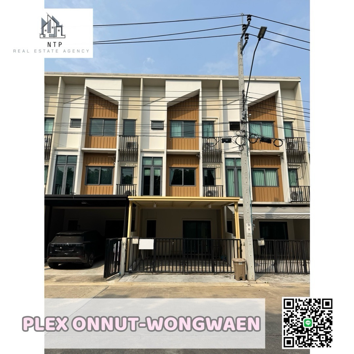 ให้เช่าทาวน์โฮม 3 ชั้น Plex onnut-Wongwaen ตกแต่งสวย ตรงข้ามหมู่บ้านมีห้างสรรพสินค้า Jas Green Village ประเวศ สามารถเดินข้ามถนนไปได้เลย เพียง 1 นาที หาของกินง่าย เดินทางขึ้นทางด่วนสะดวก ใกล้ Mega Bangna และ สนามบินสุวรรณภูมิ🛫 
