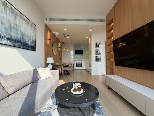 🔥For Rent Now🔥 Anil Sathorn 12, Spacious 2-Bedroom Unit with High-Rise City View, Fully Furnished, Ready to Move In, Near BTS Saint Louis