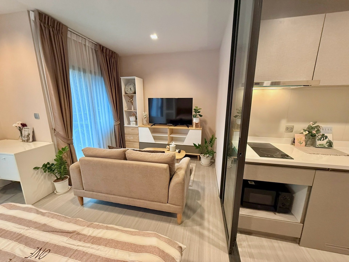 For Rent!! Life Asoke – Rama 9 💰 Rent: 18,000 THB/month 🛋 Studio | 27.95 sq.m. | Fully furnished 📞 Contact Aomam (Agent) Tel / Line: 095-587-1692 WhatsApp: +66 95-587-1692 – รูปที่ 4