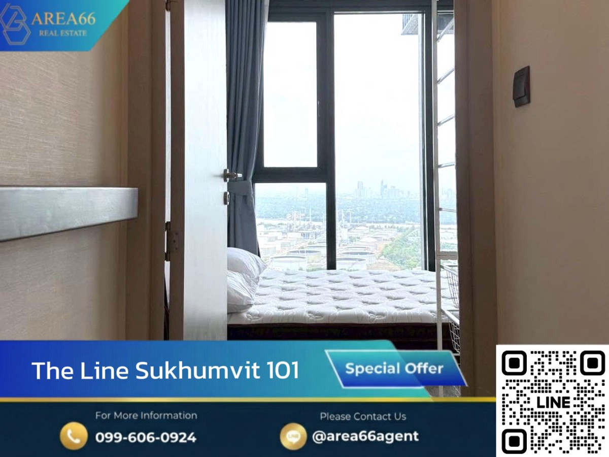 🔥Hurry before it leaks. Duplex 1 Bed, high floor, river view | The Line Sukhumvit 101 🔥Hurry before it leaks. Duplex 1 Bed, high floor, river view | The Line Sukhumvit 101