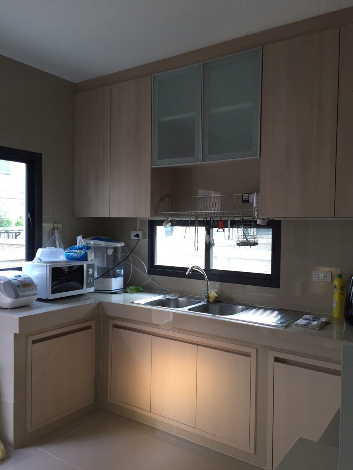 2-story detached house for rent, Burasiri-Wongwaen On Nut project, fully air conditioned, 4 bedrooms, 3 bathrooms, monthly rental price 45,000 baht/month. – รูปที่ 4