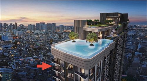 Down payment for sale: Supalai Tyme 2 and 3 bedrooms, river view.