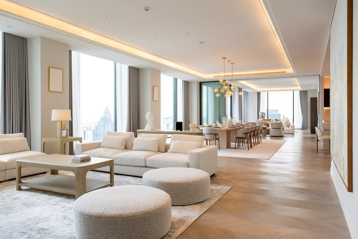 Ultra Luxury Penthouse with Lumpini Park View at One Bangkok