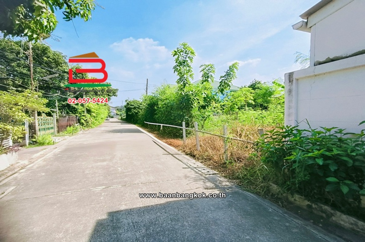 ที่ดินเปล่า (ถมแล้ว) แปลงมุม เนื้อที่ 122.3 ตร.ว. หมู่บ้านสหกรณ์ ซอย 9/4 (ซอยติวานนท์-ปากเกร็ด 22) ตำบลบางพูด อำเภอปากเกร็ด นนทบุรี – รูปที่ 4