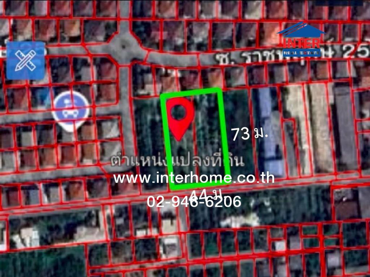Vacant land 2 rai, vacant land, Soi Suan Phak 29/Soi Yinditham Niamsiri, next to Ladawan Ratchaphruek Village, Suan Phak Road, Ratchaphruek Road, Taling Chan District, Bangkok. – รูปที่ 3