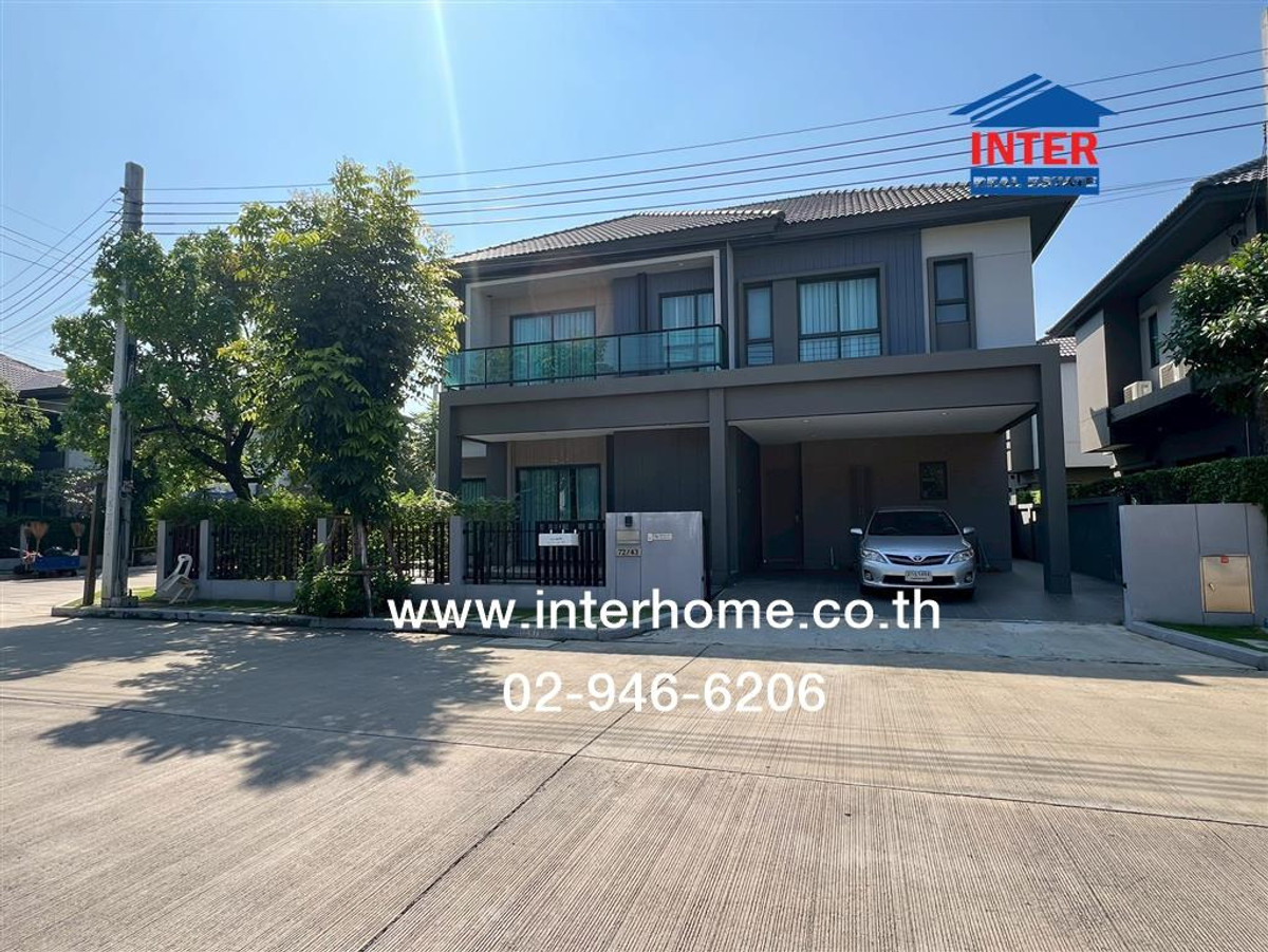 บ้านเดี่ยว 2 ชั้น 63.9 ตร.ว. หมู่บ้านเวนิว ไอดี เวสต์เกต ใกล้เซ็นทรัล เวสต์เกต ซอยคลองถนน ถนนกาญจนาภิเษก ถนนคลองถนน บางใหญ่ นนทบุรี – รูปที่ 3