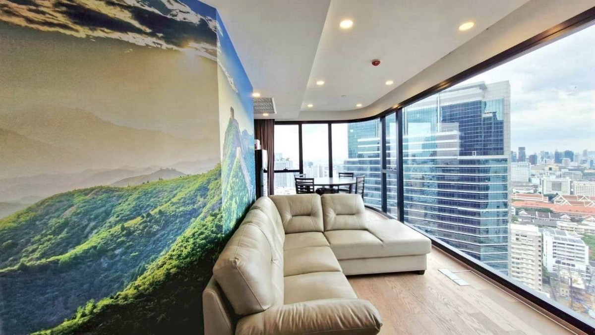 📍 ให้เช่า / For Rent!! Ashton Chula - Silom 💥 2 Bedrooms 2 Bathrooms | 62.79 sq.m. | 60,000 THB / month 💥 📞 Contact: Aomam (Agent) Tel / Line ID : 095-587-1692 WhatsApp : +66 95 587 1692 – รูปที่ 3