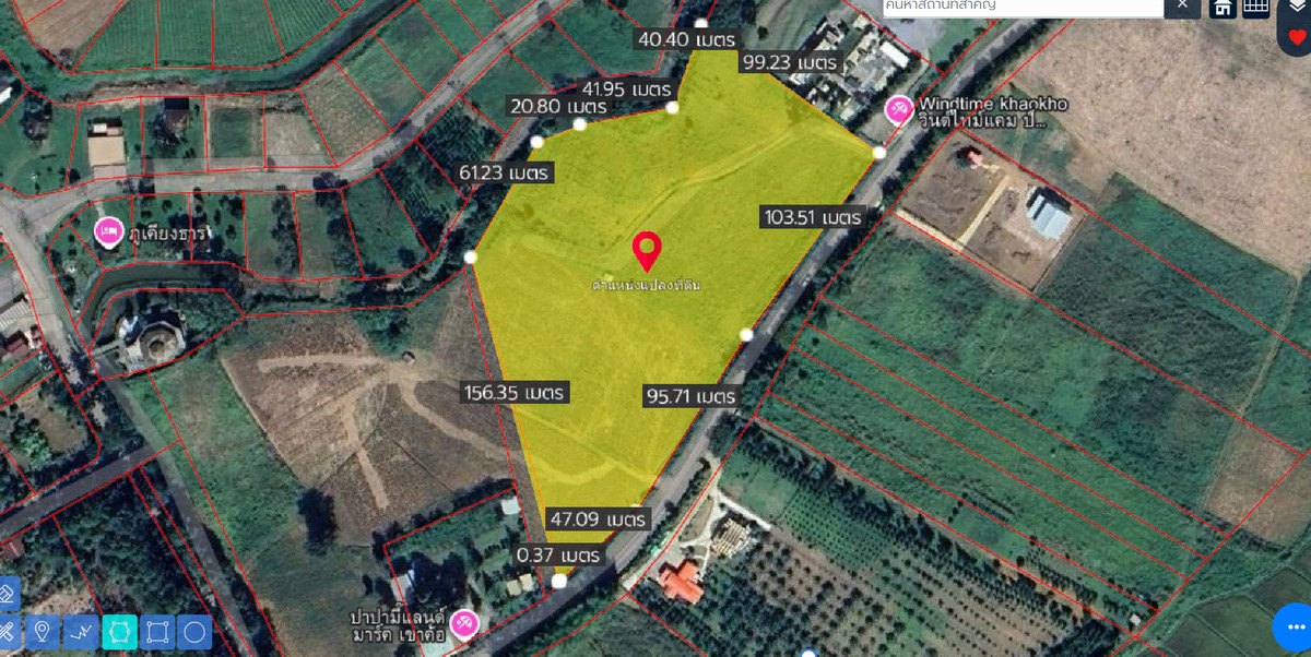 Land for sale on Khao Kho, Thung Samo Subdistrict, Phetchabun Province, area 14 rai 1 ngan 92 square wa, title deed is the document. – รูปที่ 2