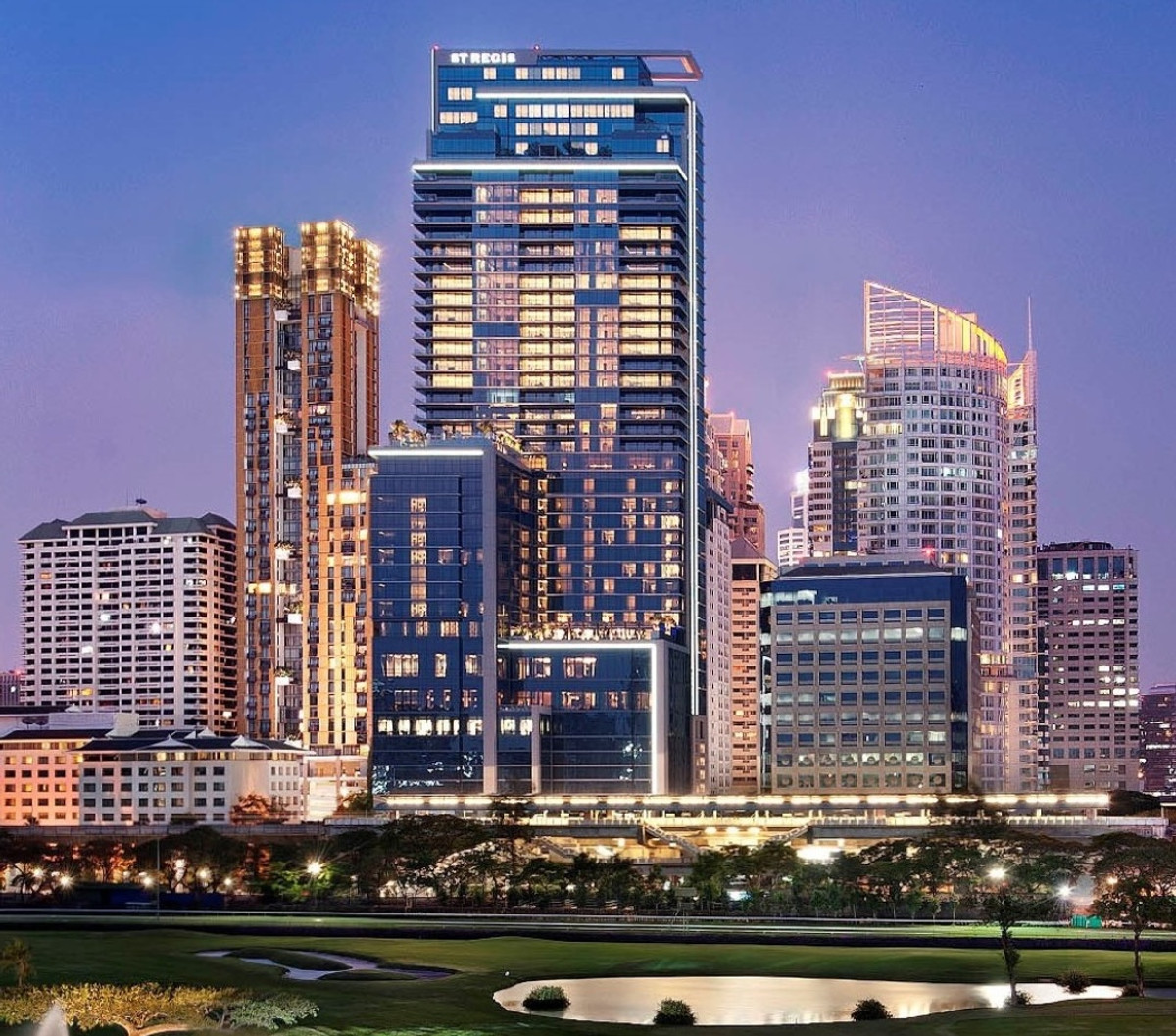 The St. Regis Bangkok 💳 Rent: 380,000 THB / month (1-year contract) 📐 3 Bedrooms | 4 Bathrooms | 1 Maid’s Room 🚫 No Co-Agent