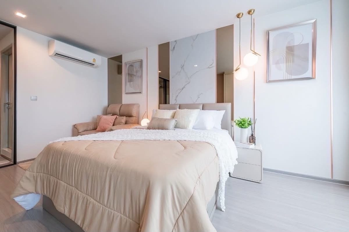 ✨Beautiful room, beautiful view✨For rent, Life Ladprao, next to BTS Lat Phrao Intersection. – รูปที่ 4