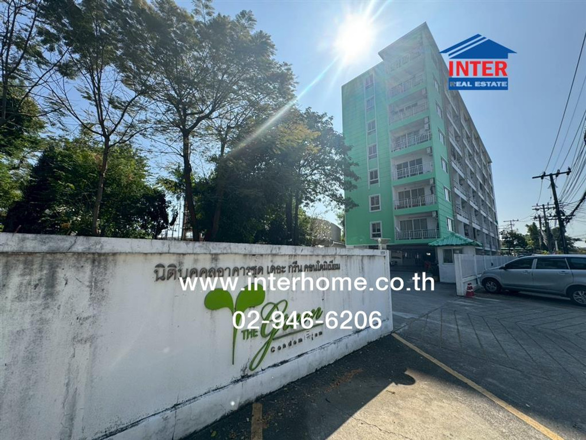 Condominium 31.56 sq m. The Green Condominium, Soi Punnawithi 28 Soi Sukhumvit 101, Sukhumvit Road, Phra Khanong District, Bangkok
