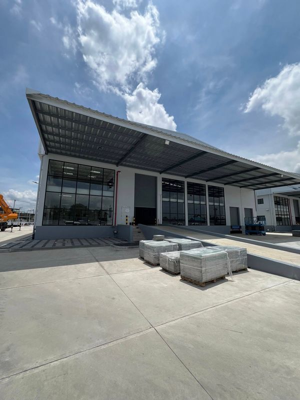 For Rent, 📦 Warehouse Office 📐️area 1,856 sqm., 1,986 sqm. 📍 Pu Chao, Phra Pradaeng, Samut Prakan 