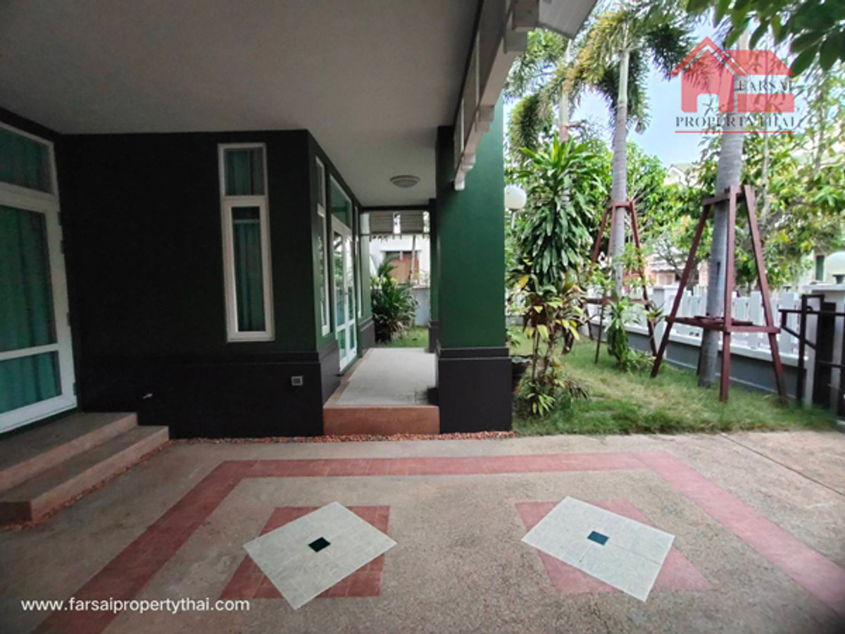 Single house for rent 2 floors, area 72 sq m, 3 bedrooms, 3 bathrooms, fully furnished (beachfront project), Sukhumvit-Bangsaen Road. Near Nong Mon Market, rental price 40,000 baht/month. – รูปที่ 4