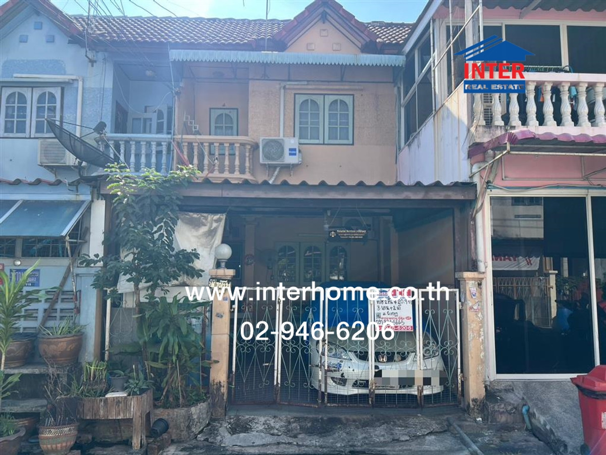 ทาวน์เฮ้าส์ 2 ชั้น 20.9 ตร.ว. หมู่บ้านพิเชษฐ์ ร่มเกล้า2 ซอยร่มเกล้า2 ถนนรามคำแหง ถนนร่มเกล้า เขตมีนบุรี กรุงเทพมหานคร