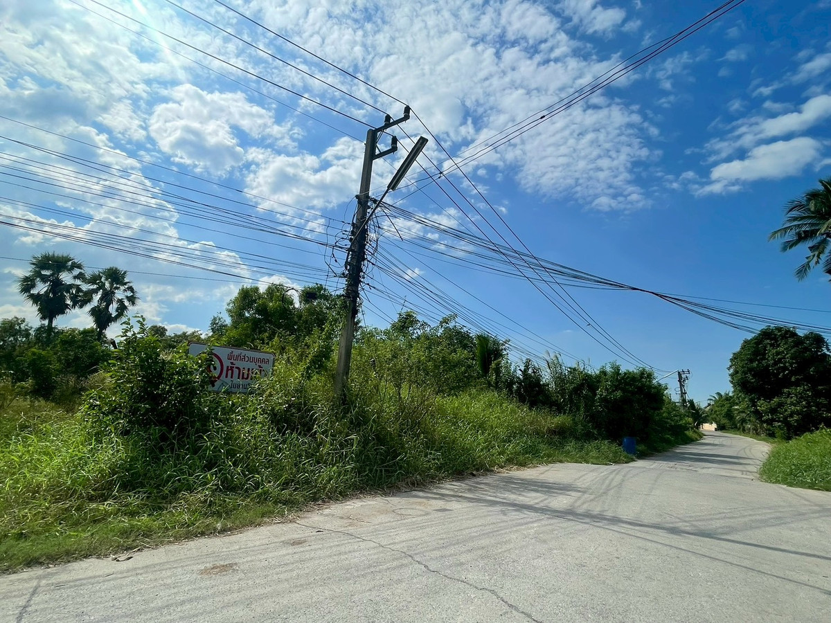 Large plot of land for sale, 16-1-40 rai, Muang Pathum Thani, potential location, near the main road, near the Chao Phraya River. – รูปที่ 4