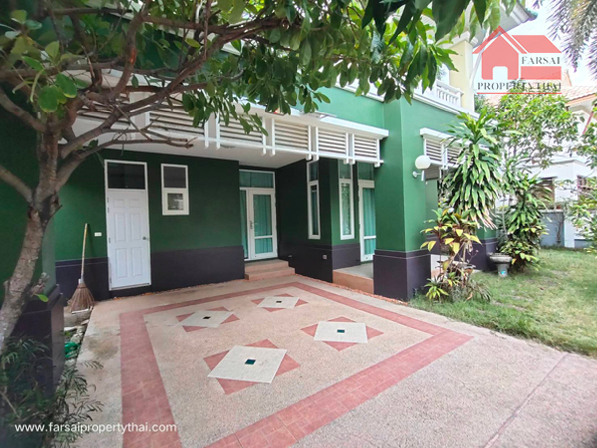 Single house for rent 2 floors, area 72 sq m, 3 bedrooms, 3 bathrooms, fully furnished (beachfront project), Sukhumvit-Bangsaen Road. Near Nong Mon Market, rental price 40,000 baht/month. – รูปที่ 3