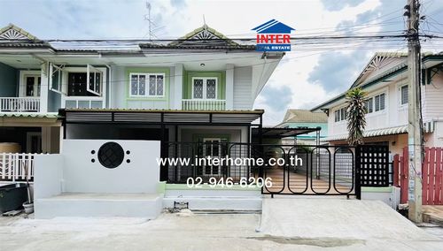 ทาวน์เฮ้าส์ 2 ชั้น 35 ตร.ว. หมู่บ้านพฤกษา 13 ถนนรังสิต-นครนายก ถนนเลียบคลองสาม คลองหลวง ปทุมธานี