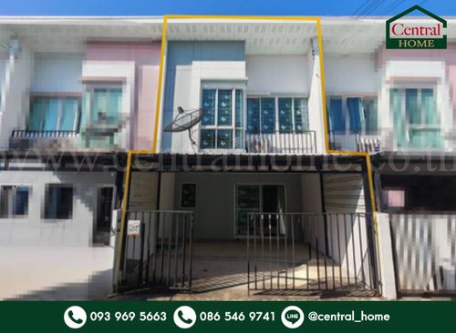 Townhome Bless Ville Ramintra 117, complete extension, ready to move in, cheapest price in the project.