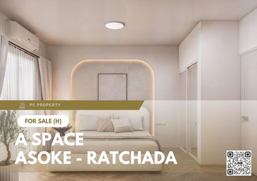 ขายด่วน 📍 A Space Asoke - Ratchada 📍หัองแต่งสวยพร้อมอยู่ เดินทางสะดวก ใกล้ MRT พระราม 9 