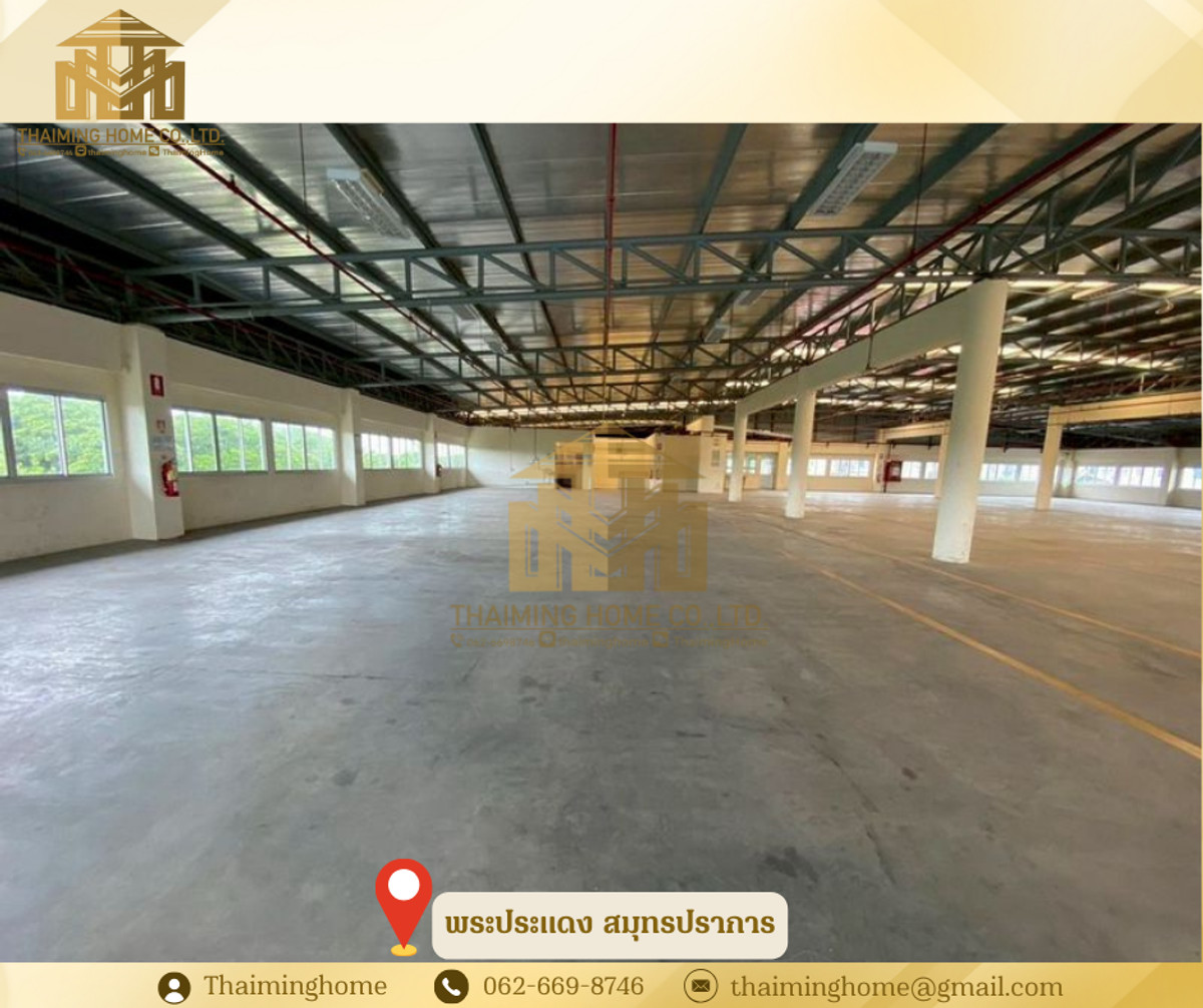 โกดังพร้อมสำนักงาน พระประแดง สมุทรปราการ – รูปที่ 4