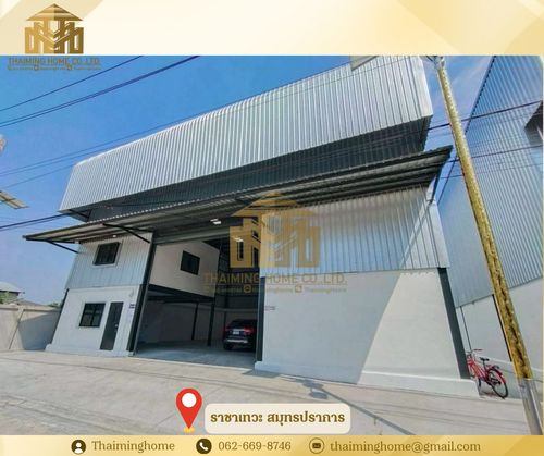 Warehouse for rent, 300 sq.m., Rachathewa, Samut Prakan 