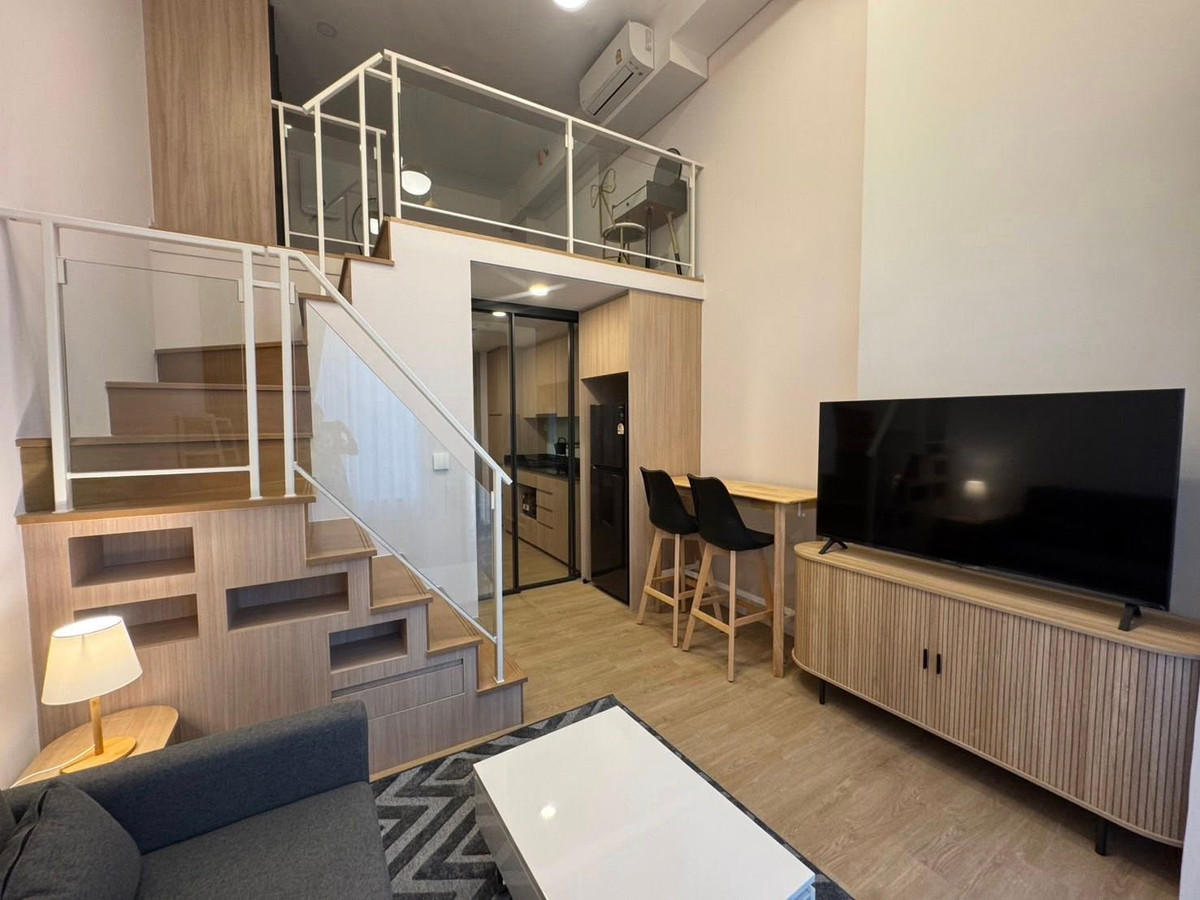 🟦🟩 [For Rent] Siamese Rama 9 | Duplex 37.5 sq.m | Tower B | 14th Fl. | 22,000 THB | Ref: T2145 | LINE: @323gqmho 🟩🟦