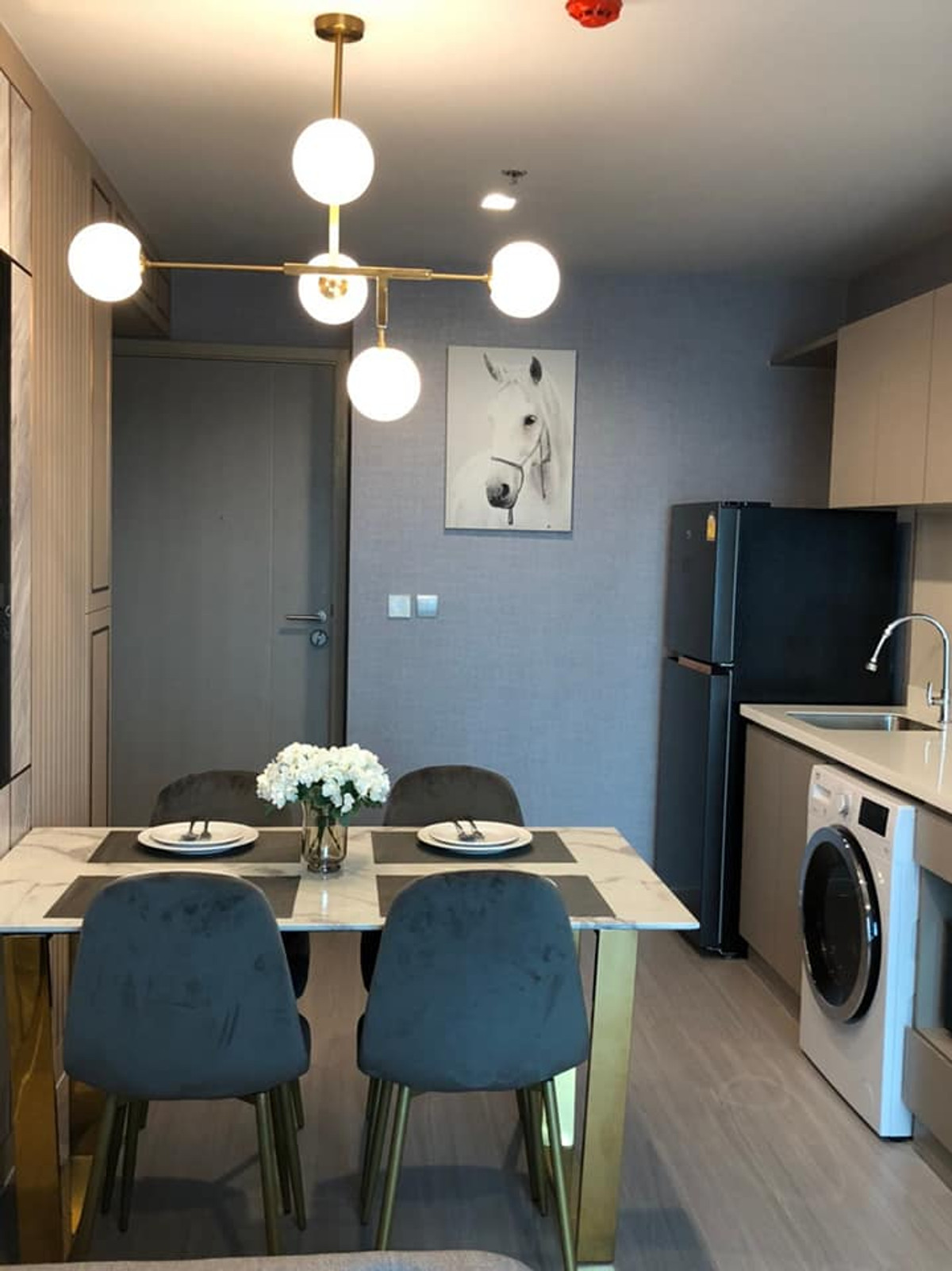 ให้เช่าคอนโด Life Ladprao ห้องใหญ่ แต่งสวย RW00986 – รูปที่ 4