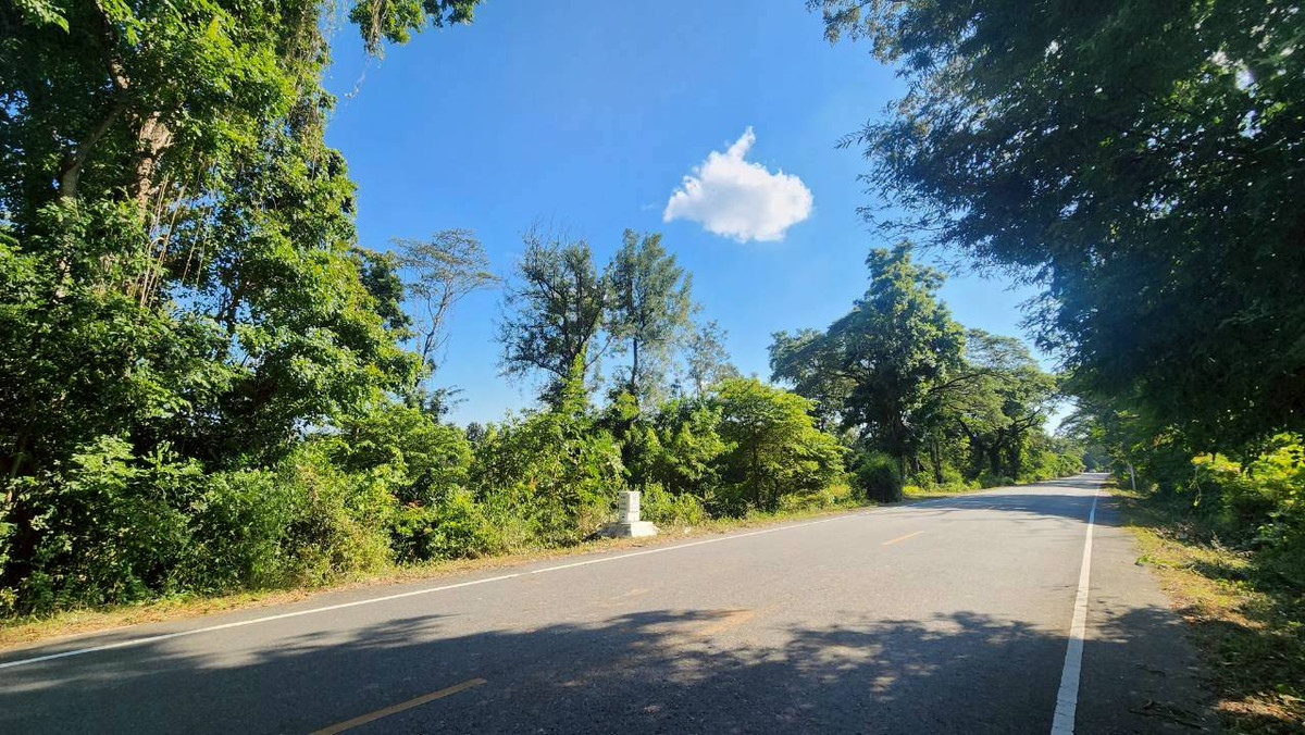 [Urgent sale!] Large plot of land, 76 rai, next to Phahonyothin Road, Samo Don Subdistrict, Ban Tak District, Tak Province, beautiful frontage 425 meters, good location, next to a natural creek. Suitable for investment and agriculture. – รูปที่ 4