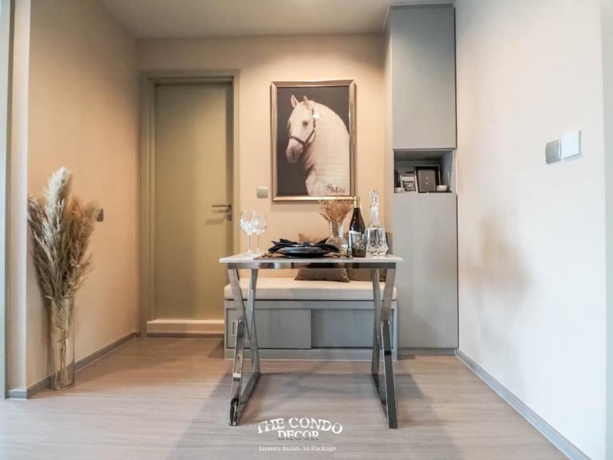 For rent Life Ladprao ห้องตกแต่งสวย บิ้วอิน ชั้นสูงมาก วิวดีสุด RW3000 – รูปที่ 4
