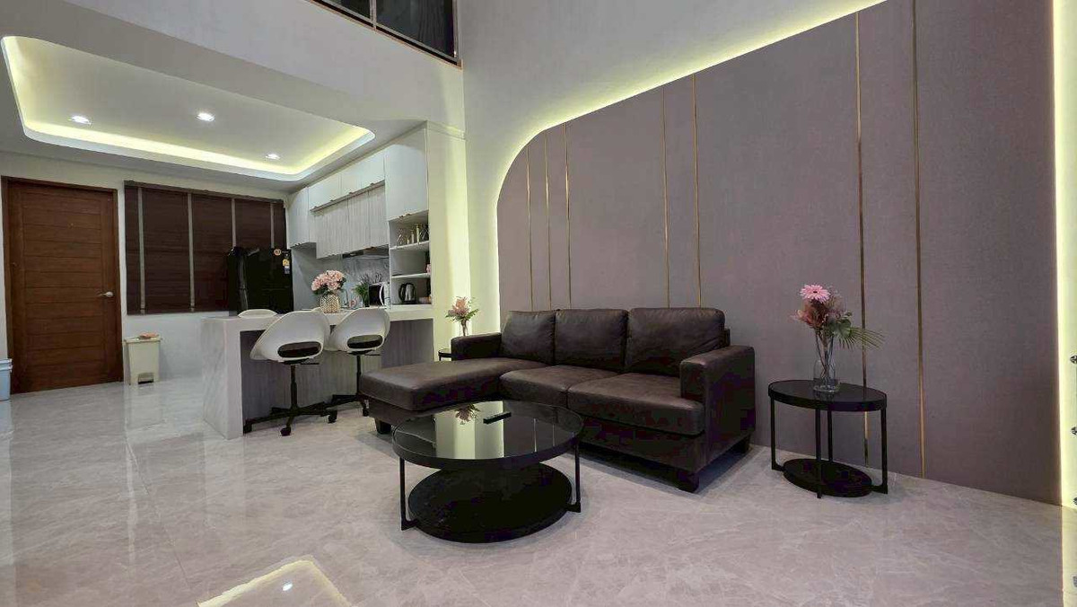 [For rent] Townhome, 3.5 floors, large, beautiful, lots of space, Diamond Ville Lat Phrao-Wang Hin project. Fully furnished Ready to move in! Prime location, suitable for living, office or clinic. – รูปที่ 4